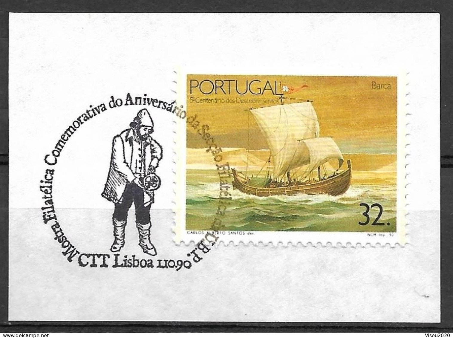 Portugal, 1990 - Mostra Filatélica - Lisboa 90 - FDC