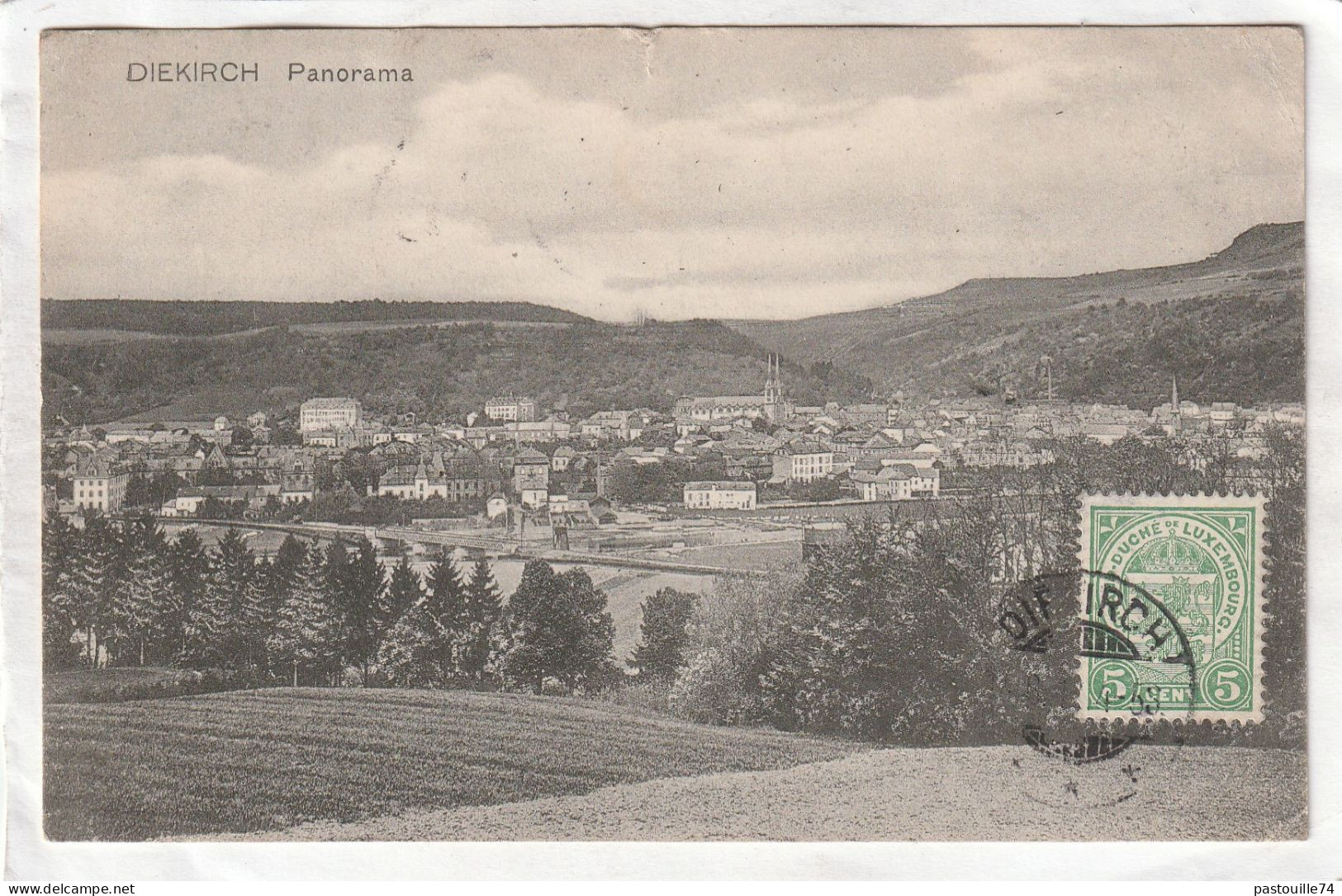 CPA :  14 X 9  -  DIEKIRCH  -  Panorama - Diekirch