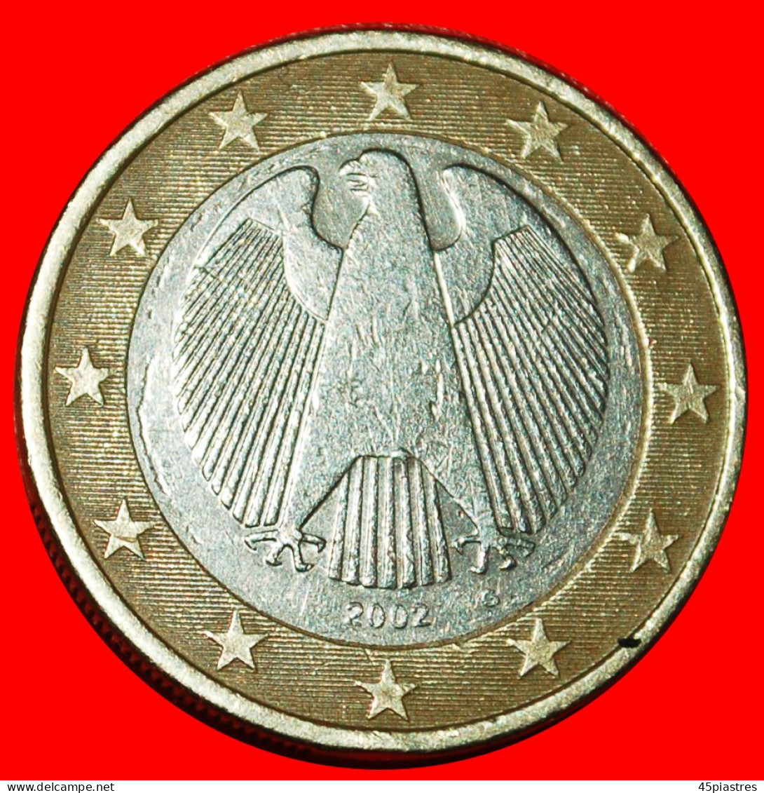 * PHALLIC TYPE (2002-2006): GERMANY  1 EURO 2002G DIES I+A!  · LOW START ·  NO RESERVE! - Variétés Et Curiosités