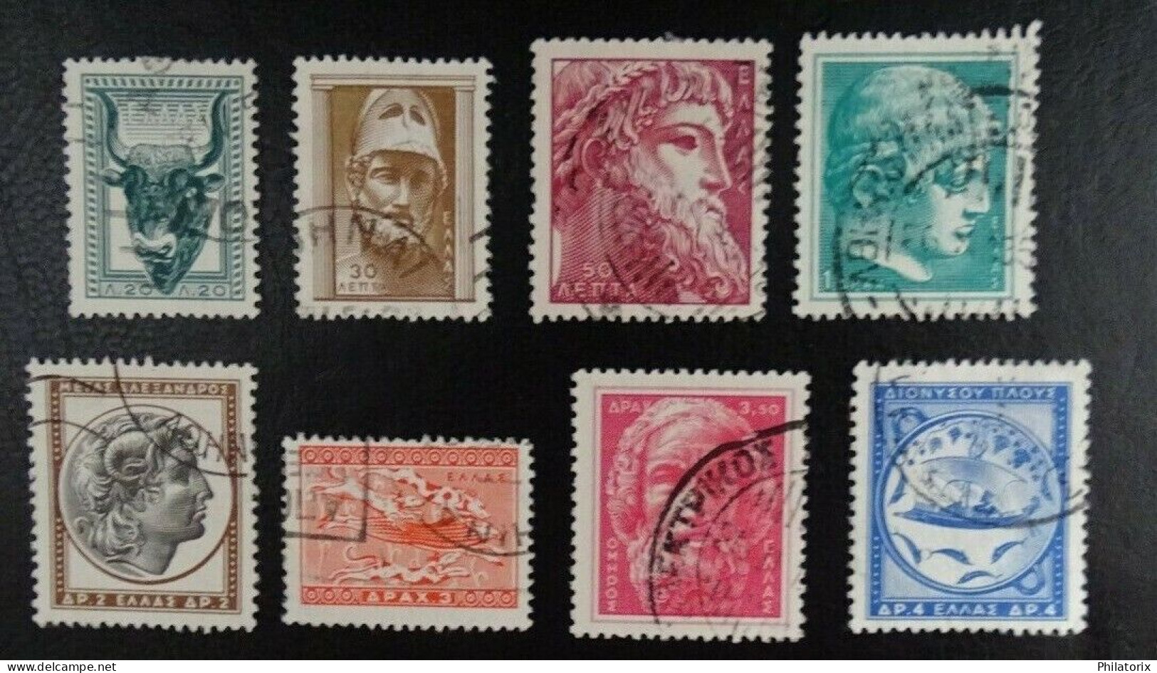Griechenland Mi 624-631 , Gestempelt - Used Stamps