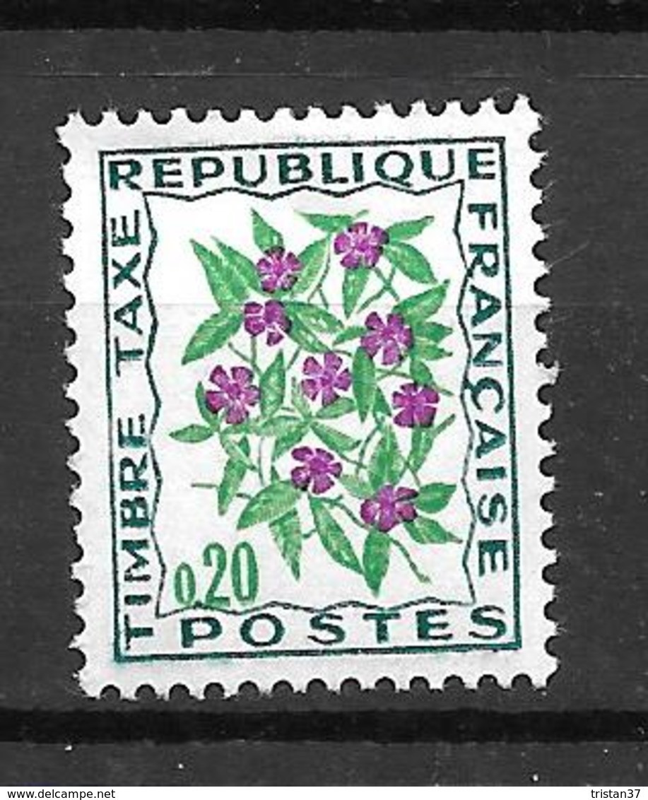 Timbre Taxe - France - FLEURS  / YT 98  / MNH ** - 1960-.... Nuevos