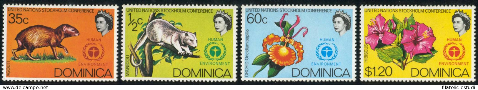 FAU4  Dominica  Nº 231/34   MNH - Dominique (1978-...)