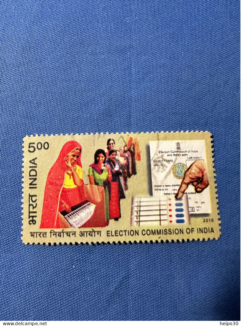 India 2010 Michel 2458 Election Commission Of India - Used Stamps