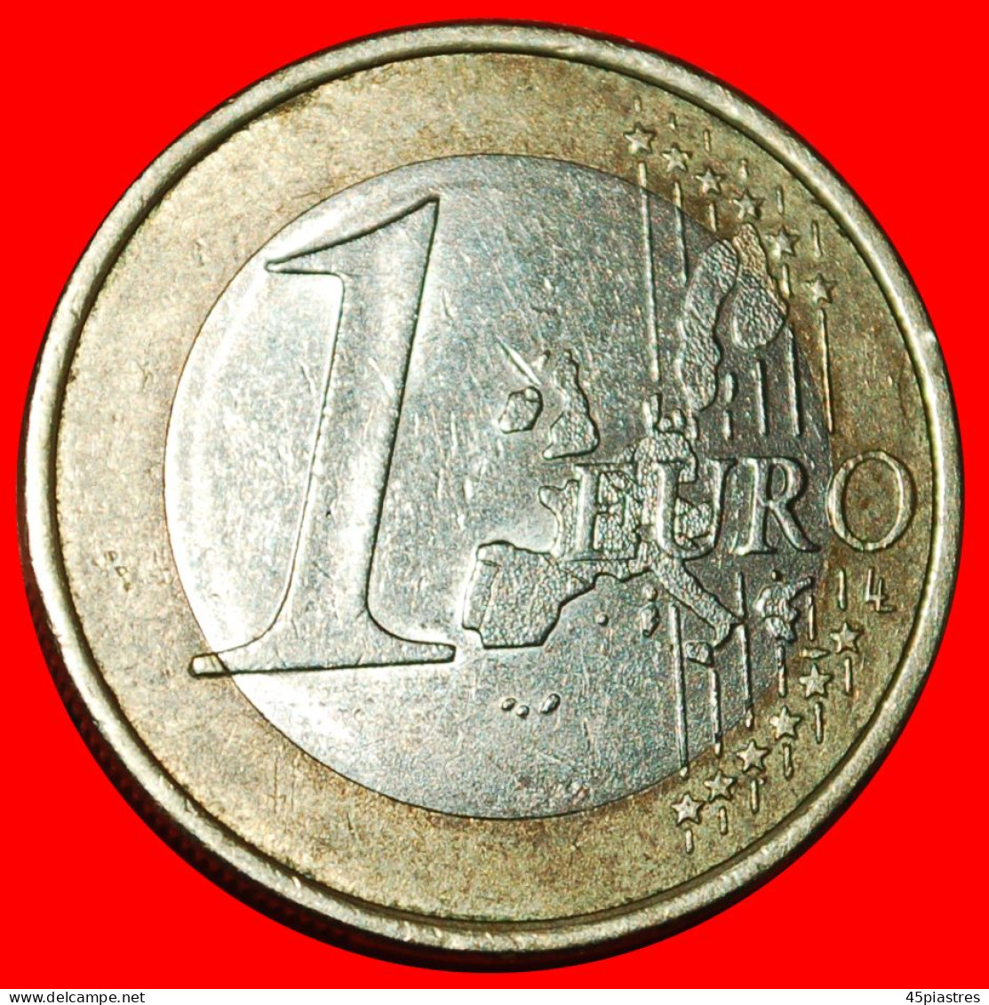 * PHALLIC TYPE (2002-2006): GERMANY  1 EURO 2005J ERROR UNPUBLISHED! · LOW START ·  NO RESERVE! - Errors And Oddities