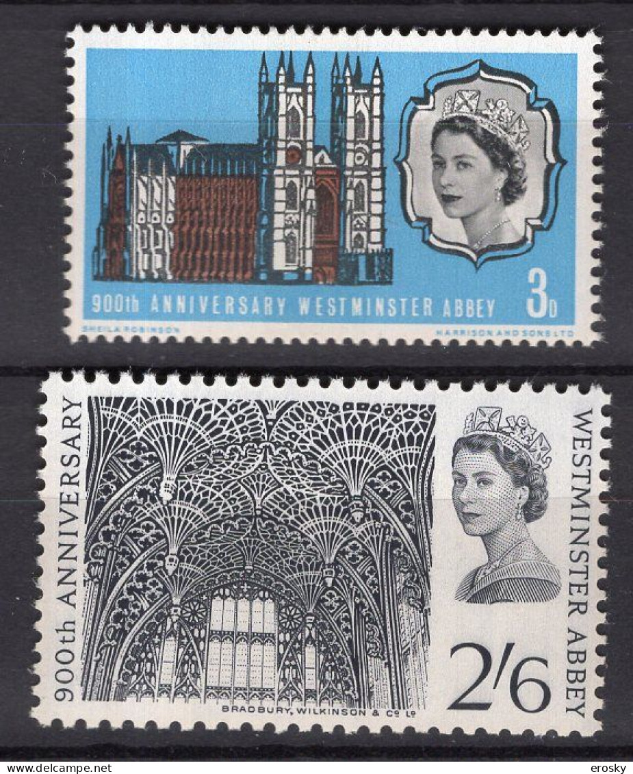 P2155 - GRANDE BRETAGNE Yv N°435/36 ** WESTMINSTER - Nuovi