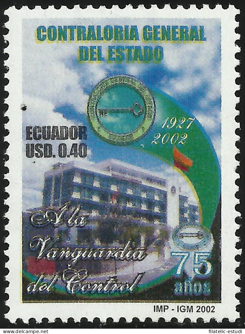 Ecuador 1705 2002 Contraloría General Del Estado MNH - Equateur