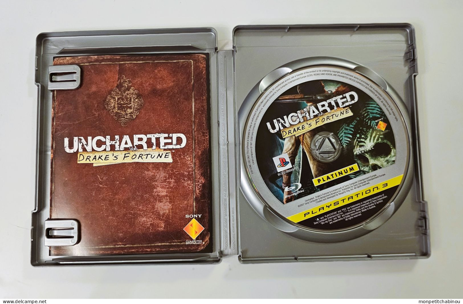 Jeu Vidéo PS3 : UNCHARTED (PLATINUM) - PS3