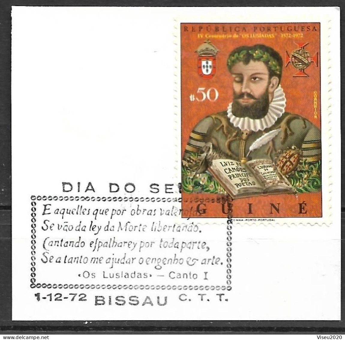 Portugal - Guiné 1972 - Dia Do Selo - FDC