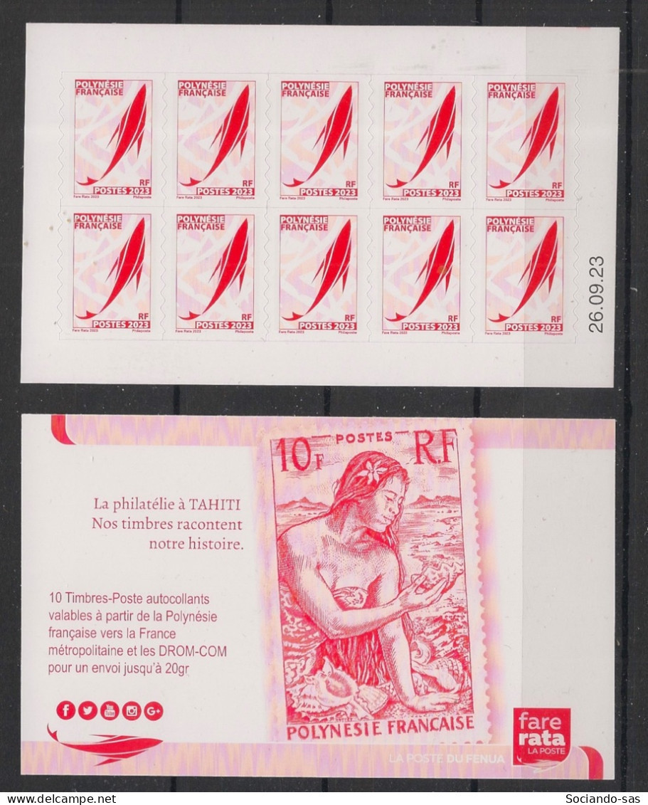 POLYNESIE - 2023 - Carnet N°YT. C1288 Du 26/09/2023 - Neuf Luxe ** / MNH / Postfrisch - Libretti