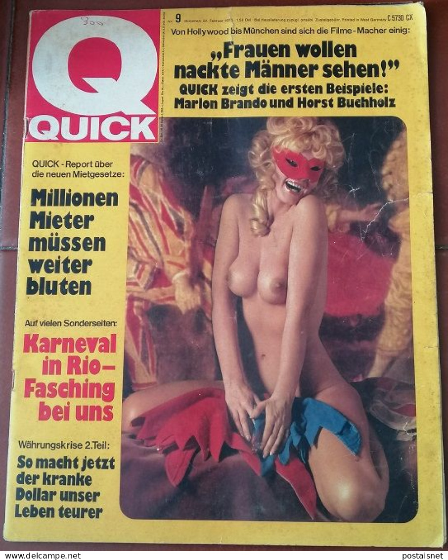 3 magazines “Neue Illustrierte Revue” e 5 “Quick”: the 70's