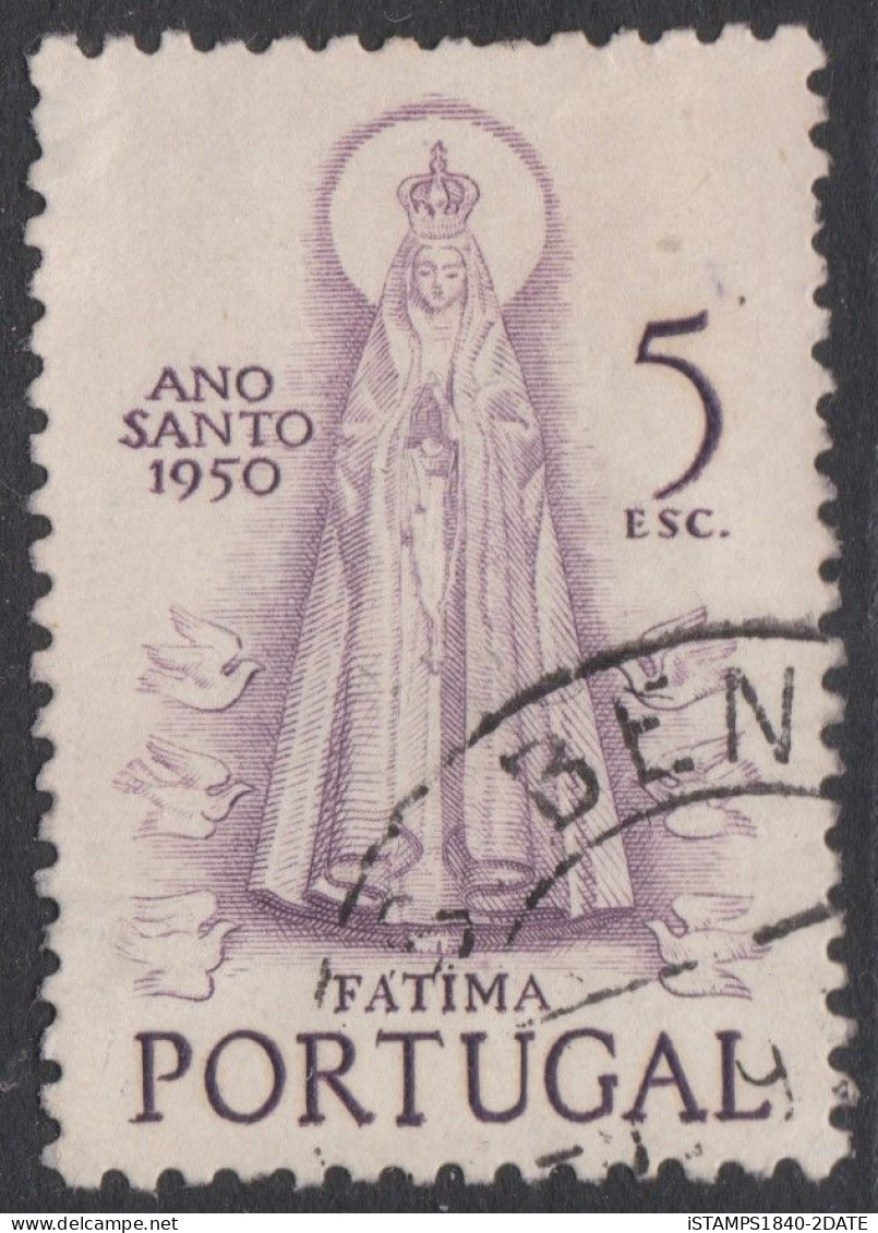 00478/ Portugal 1950 Sg1038 5e Lilac Fine Used Cv £44 - Gebruikt