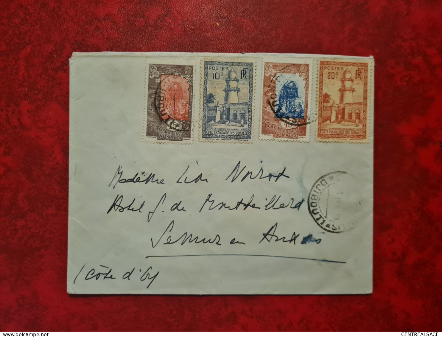 LETTRE/CARTE  COTE FRANCAISE DES SOMALIES DJIBOUTI - Somalia (1960-...)