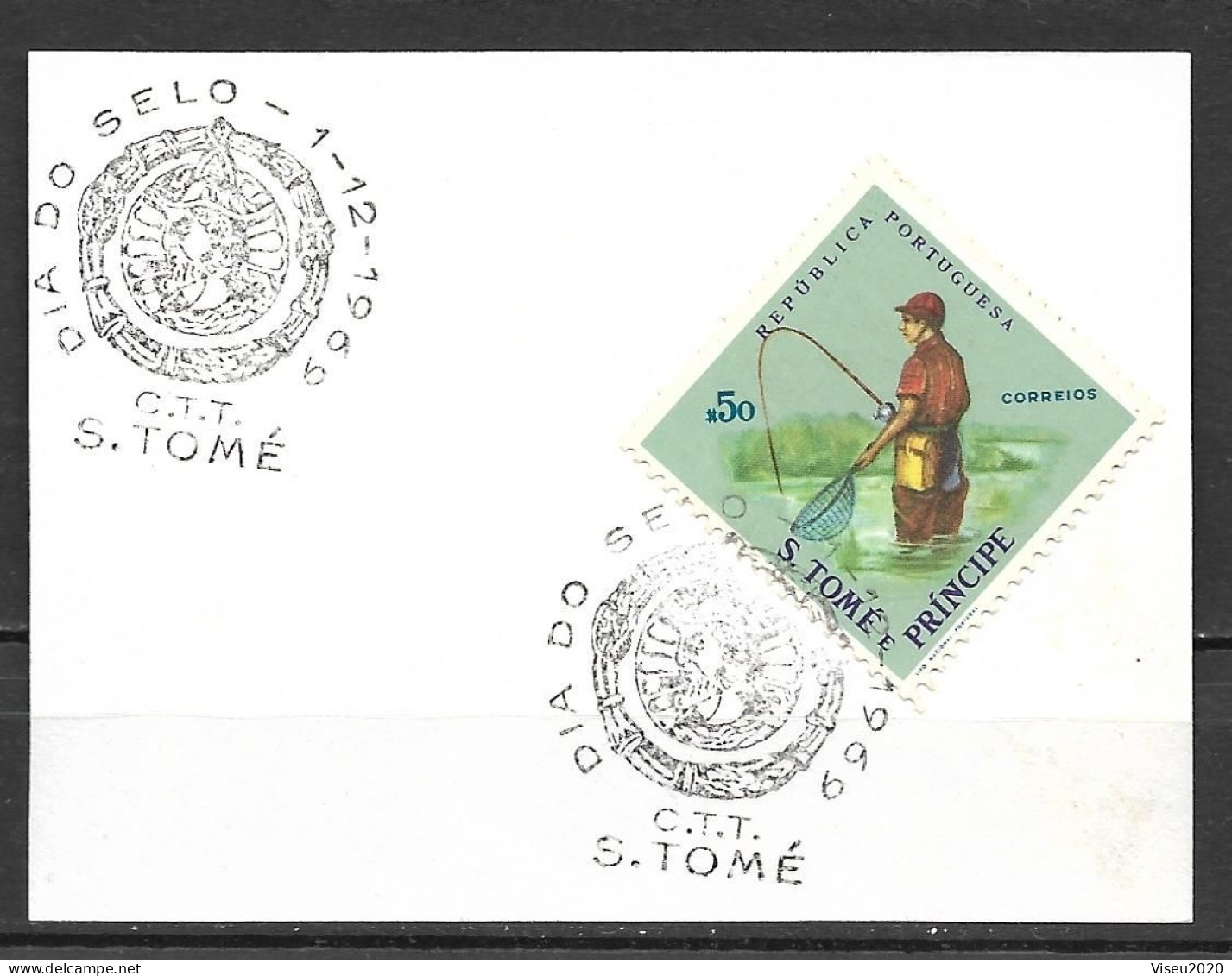 Portugal - São Tomé E Príncipe 1969 - Dia Do Selo - FDC