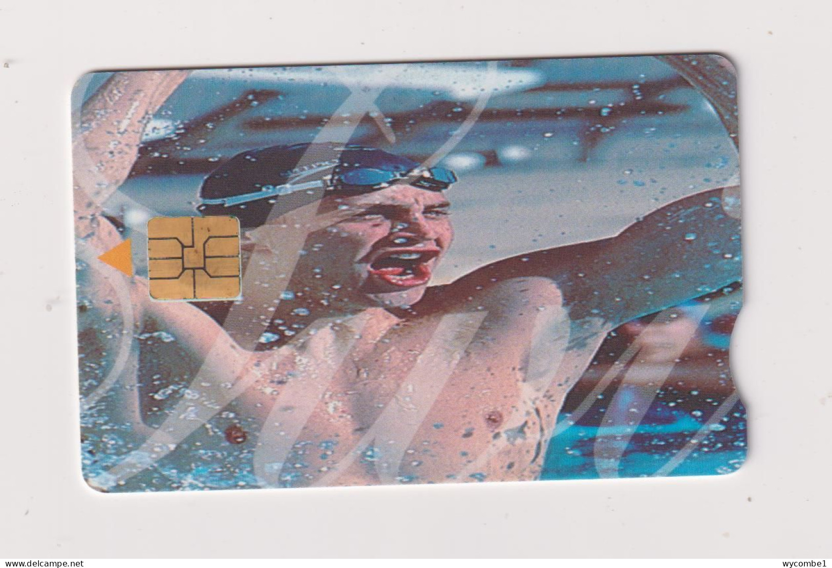 SOUTH AFRICA  -  Olympic Swimming Chip Phonecard - Sudafrica