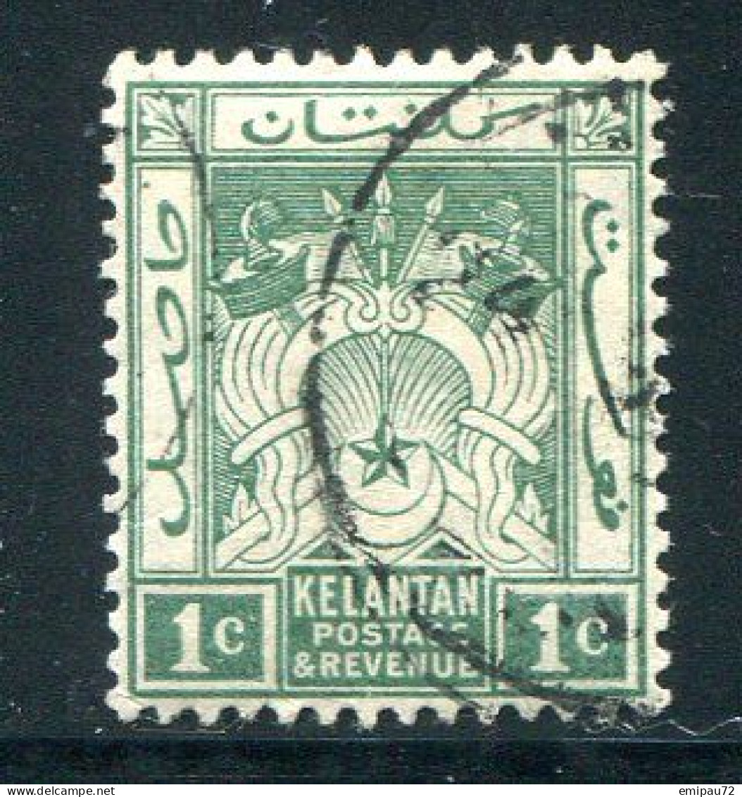 KELANTAN- Y&T N°1- Oblitéré - Kelantan