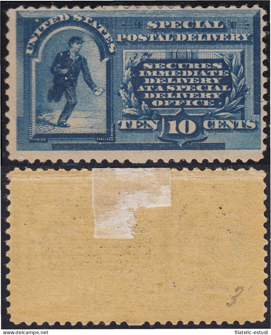 Estados Unidos EUA Urgentes 4 1894 Cartero MH - Andere & Zonder Classificatie