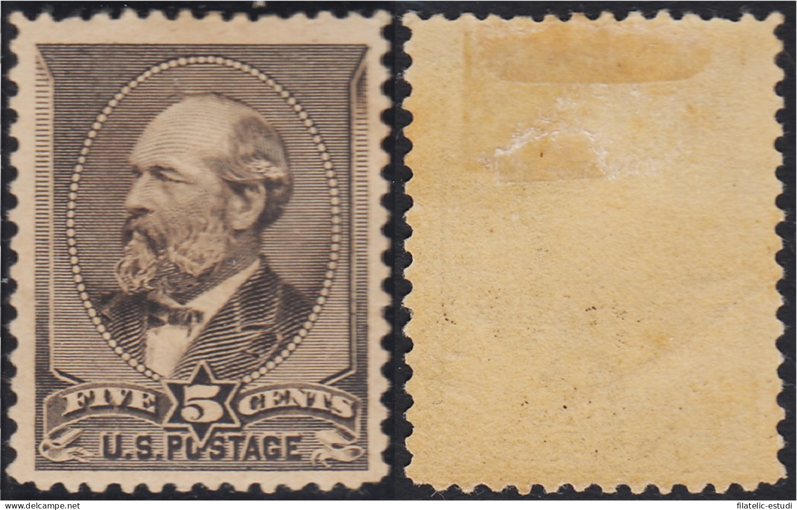 Estados Unidos USA 62 1882/83 James A. Garfield MNH - Andere & Zonder Classificatie