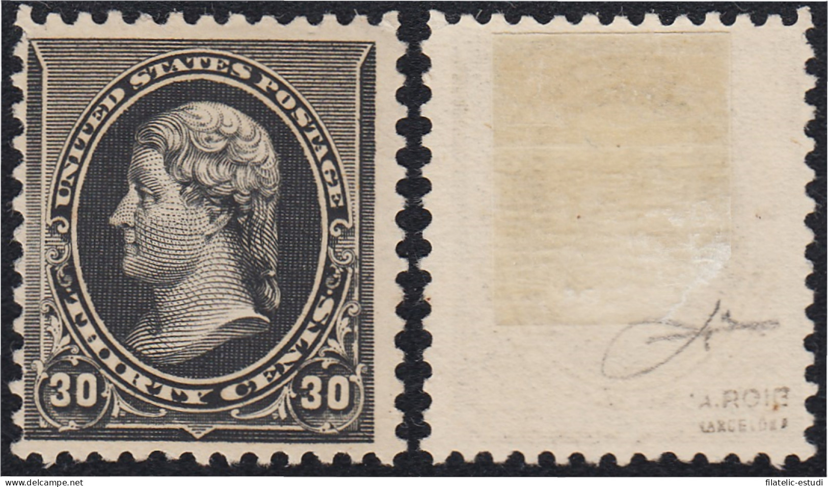 Estados Unidos USA 79 1890/93 Thomas Jefferson MH - Andere & Zonder Classificatie