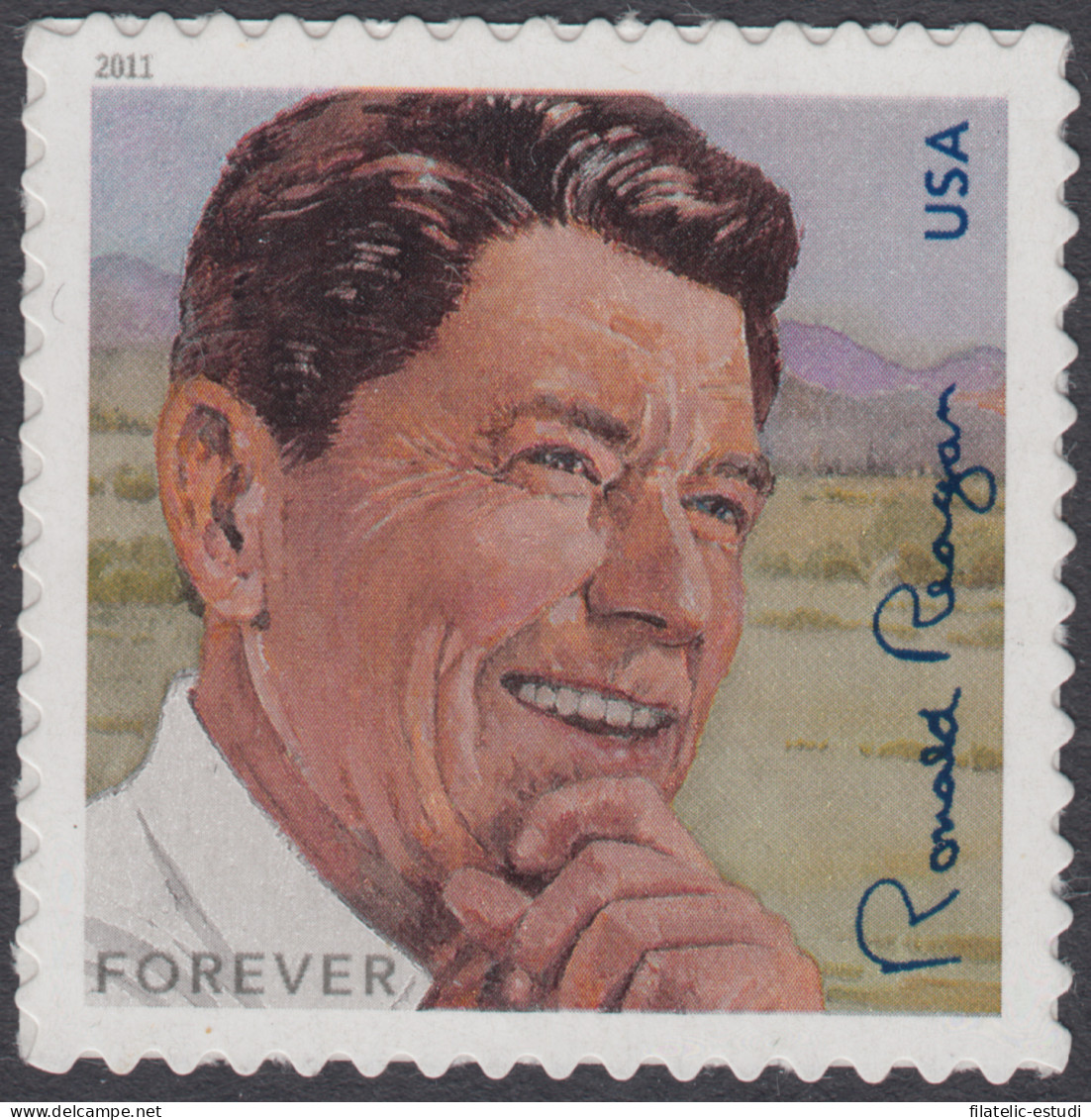 Estados Unidos  Nº 4319  2011 Ronald Reagan MNH - Other & Unclassified