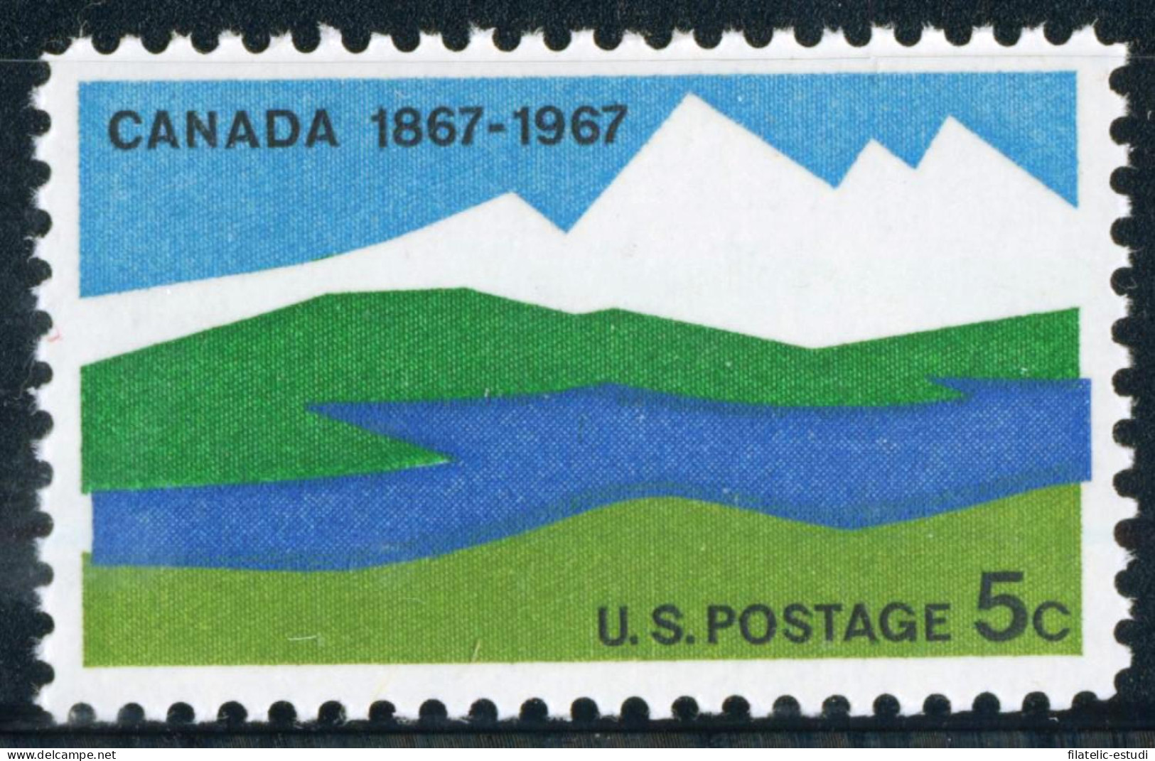 VAR2/S Estados Unidos  USA   Nº 827 Confederación Canadiense , Lujo - Altri & Non Classificati