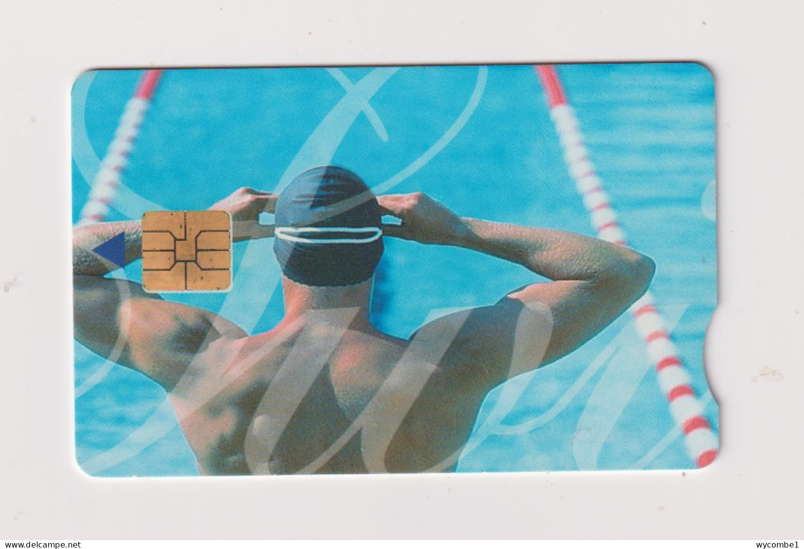 SOUTH AFRICA  -  Olympic Swimming Chip Phonecard - Suráfrica