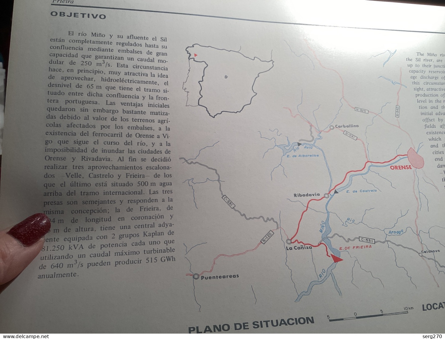 1969 FRIEIRA FUERZAS ELECTRICAS DEL NOROESTE - Spanje