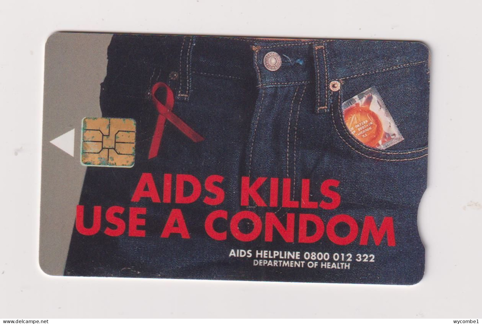 SOUTH AFRICA  -  Anti AIDS Chip Phonecard - South Africa