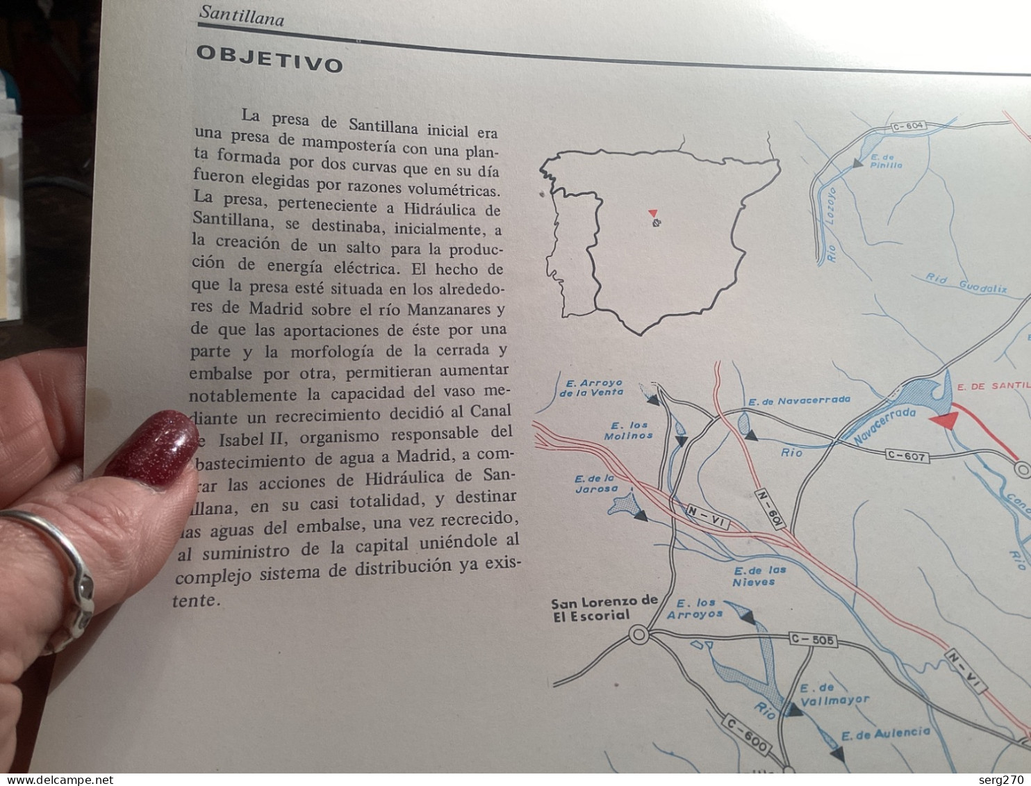 1969 Canal, Deux, Isabelle II SANTILLANA - Spanje