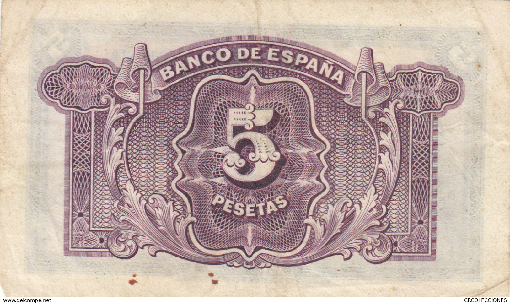 CRBS0997 BILLETE ESPAÑA 5 PESETAS EMISION 1935 MBC - Other & Unclassified