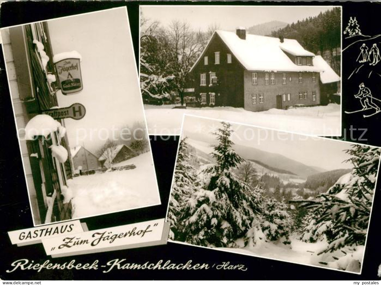 73087569 Kamschlacken Gasthaus Zum Jaegerhof Winter Dorste - Osterode