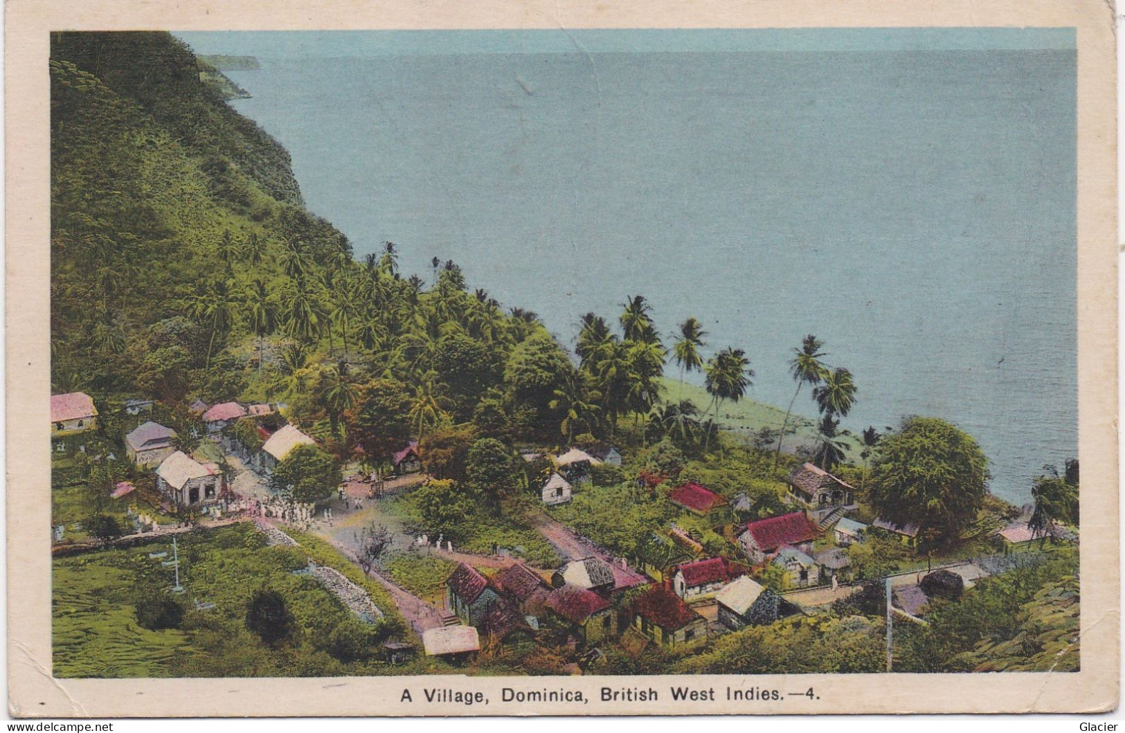 Dominica - A Village - British West Indies - Dominique