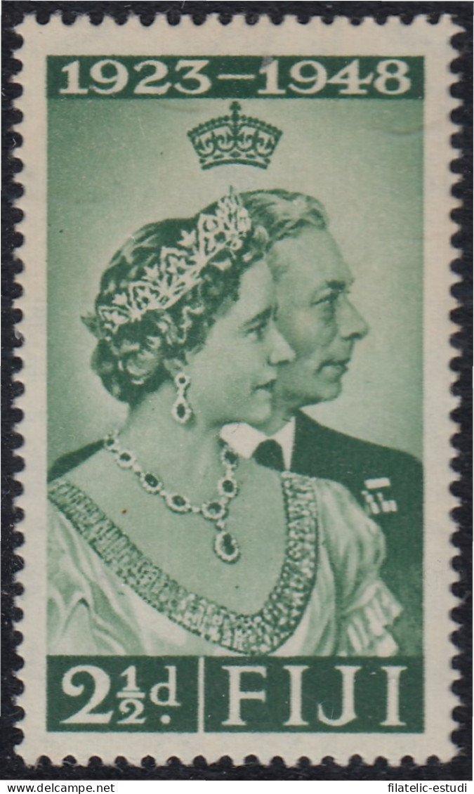 Fiji Islas 135 Coronación De Elizabeth II MNH - Fiji (1970-...)