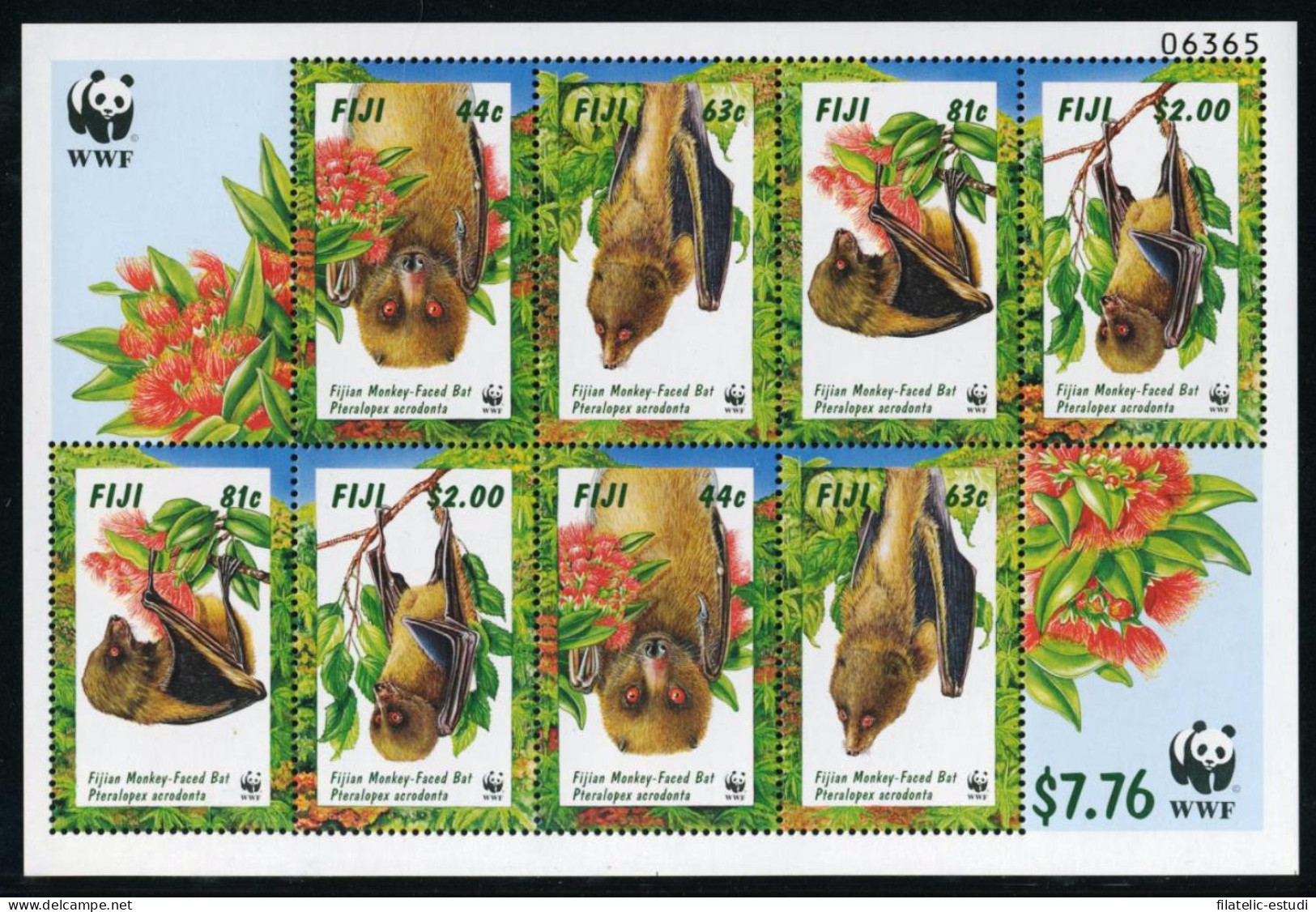 FAU1 Fiji Islas 813/16 En HB 1997 MNH - Fidji (1970-...)