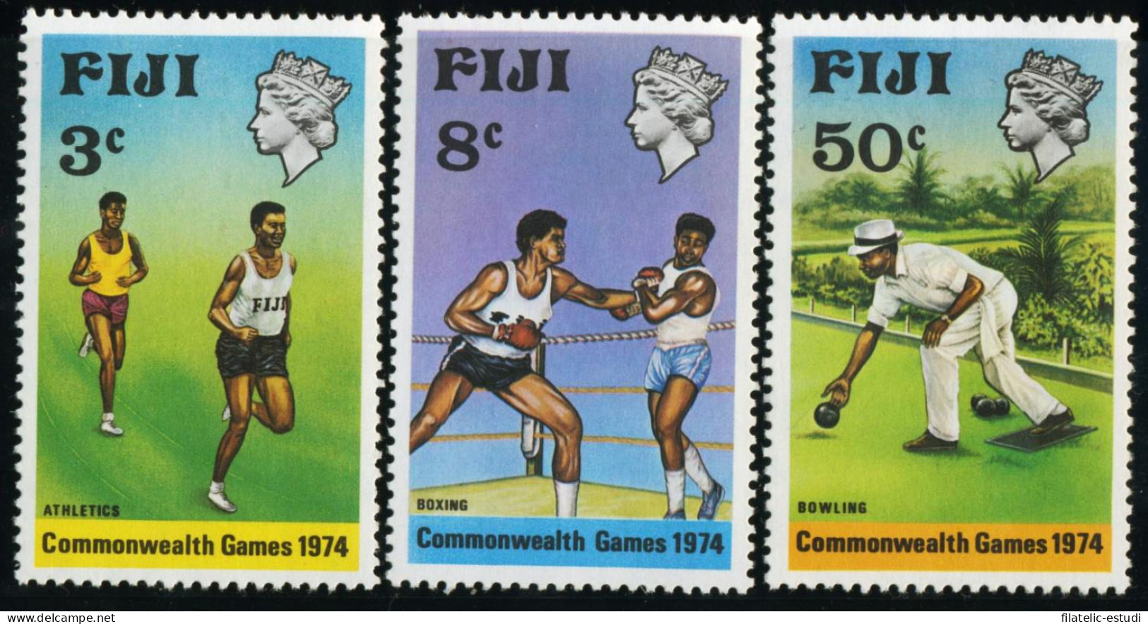 DEP2 Fiji Islas 321/23 MNH - Fidji (1970-...)
