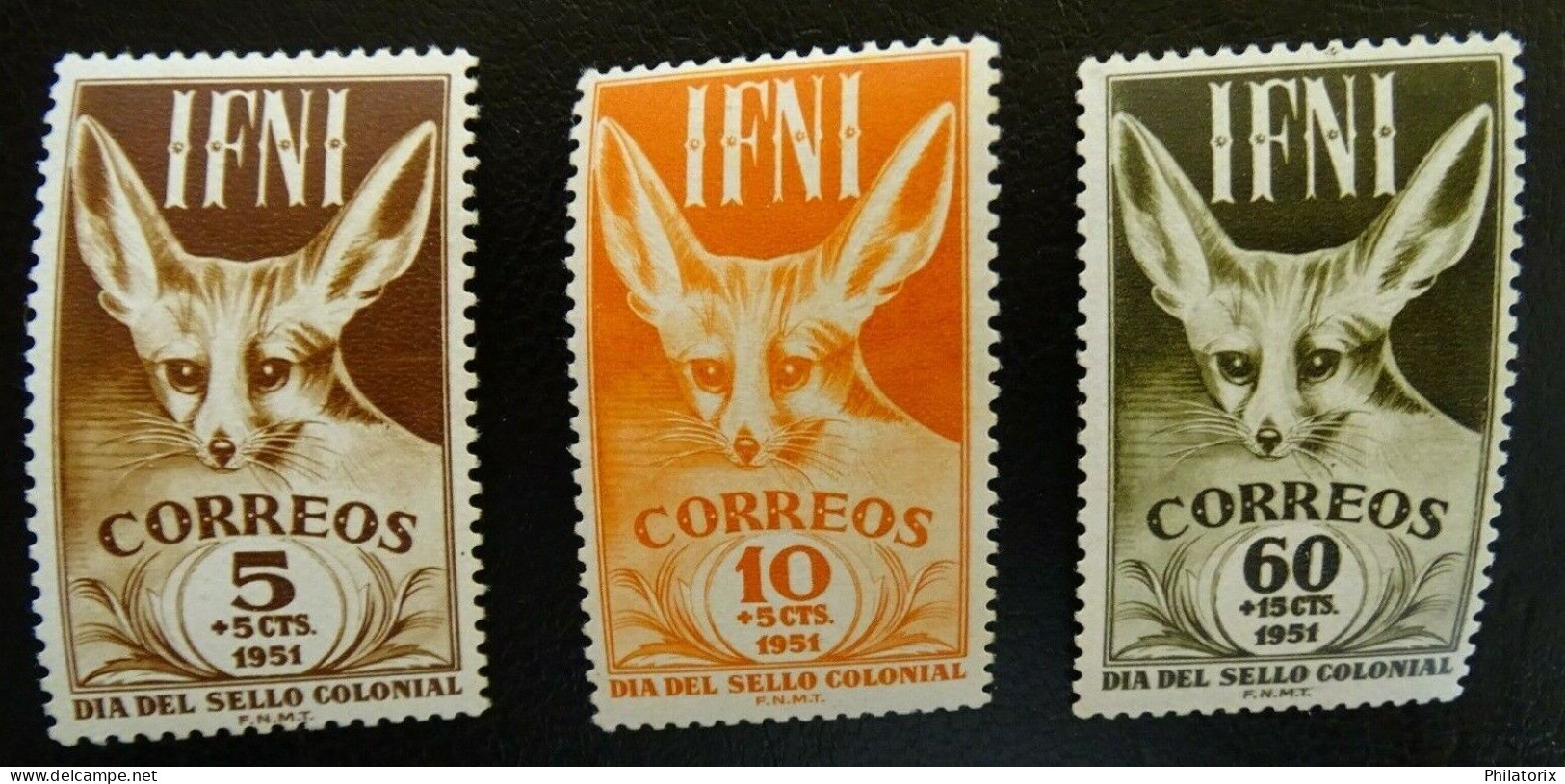 Spanien - IFNI Mi 105-107 * - Ifni