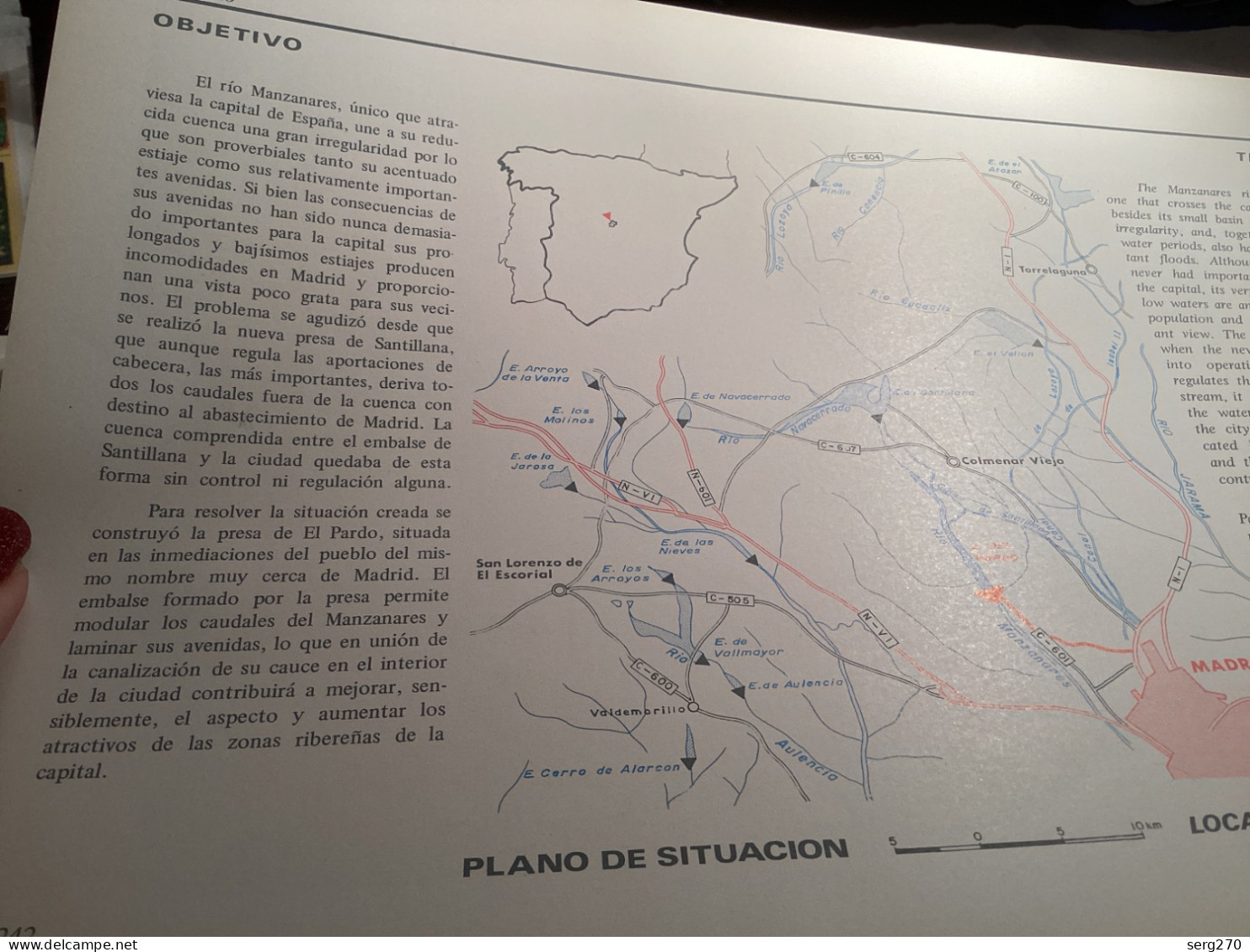 1970 DIRECCION GENERAL DE OBRAS HIDRAULICAS EL PARDO - Espagne