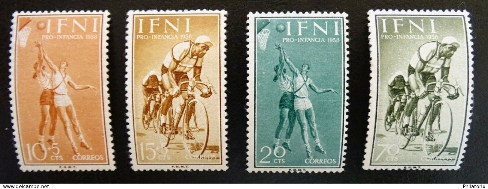 Spanien - IFNI Mi 174-177 * - Ifni