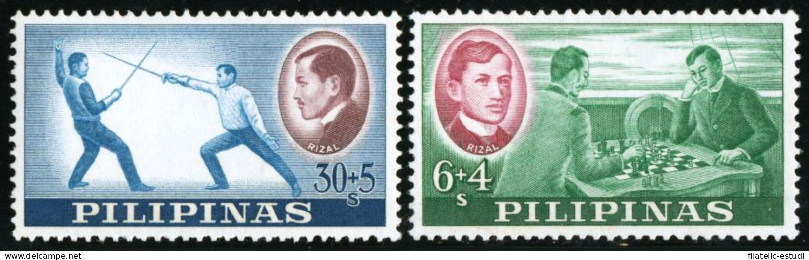 AJZ1 Filipinas Philippines  Nº 557/58  1962   MNH - Philippines