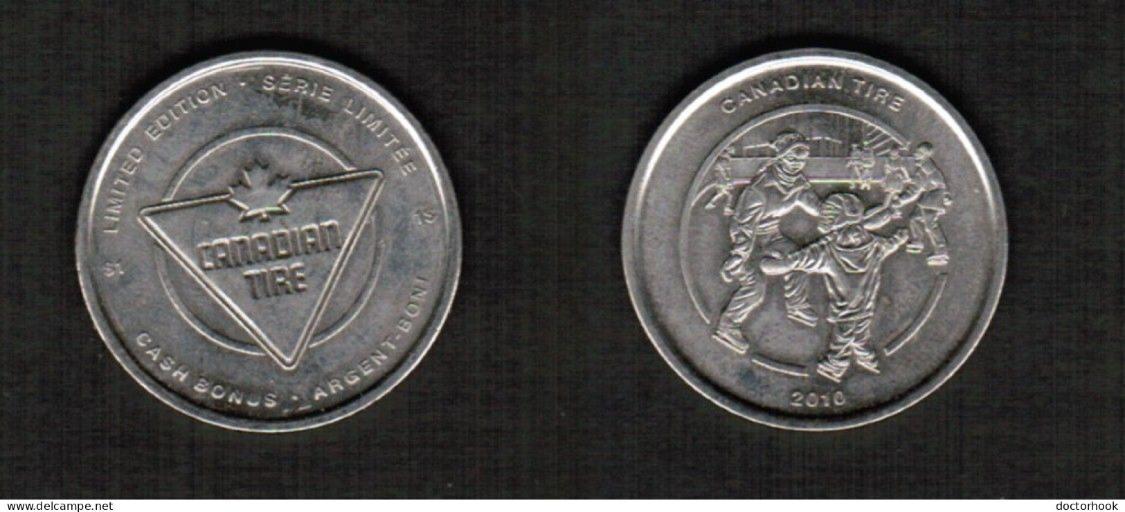 CANADA.  CANADIAN TIRE---$1.00 TOKEN (CONDITION AS PER SCAN) (T-177) - Monedas / De Necesidad
