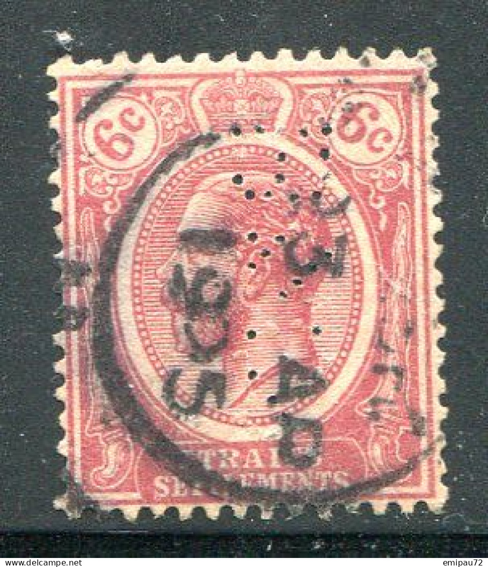 MALACCA- Y&T N°172a)- Oblitéré Et Perforé - Malacca