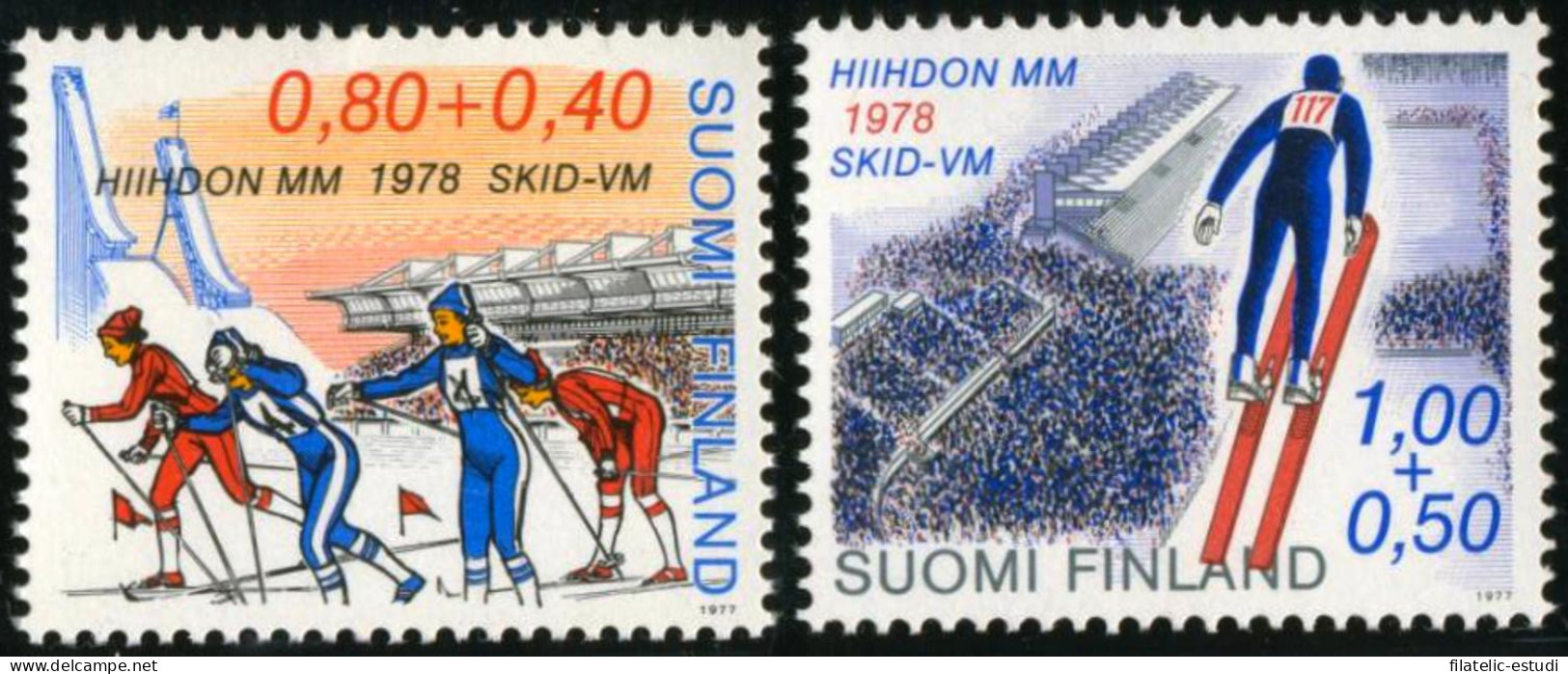 DEP4  Finlandia Finland  Nº 780/81  1978   MNH - Sonstige & Ohne Zuordnung