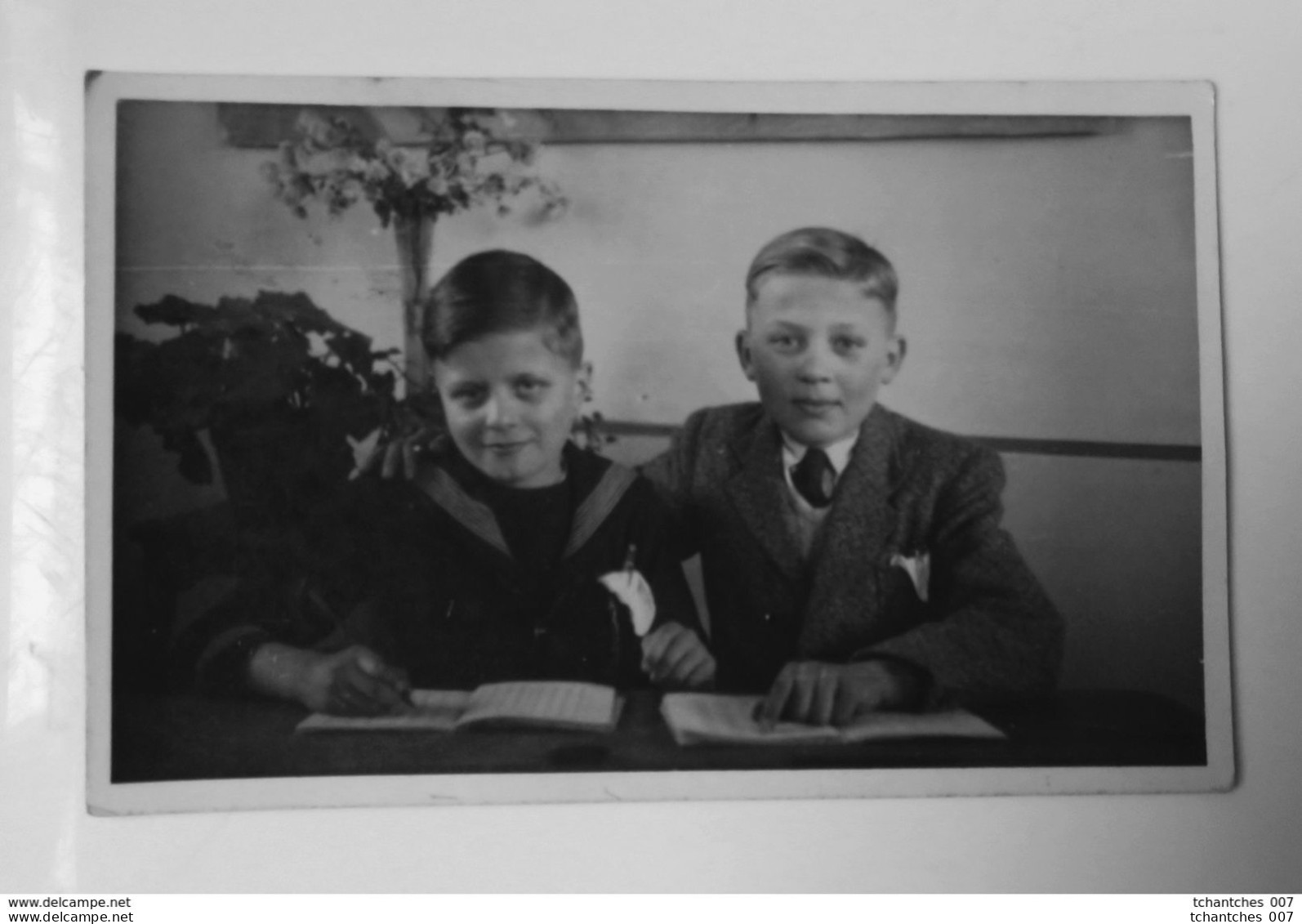 OPHOVEN - 1945 - In Den Schooltijd - Théo Et Jozeph DOUKENS - A Definir - Maaseik - Maaseik