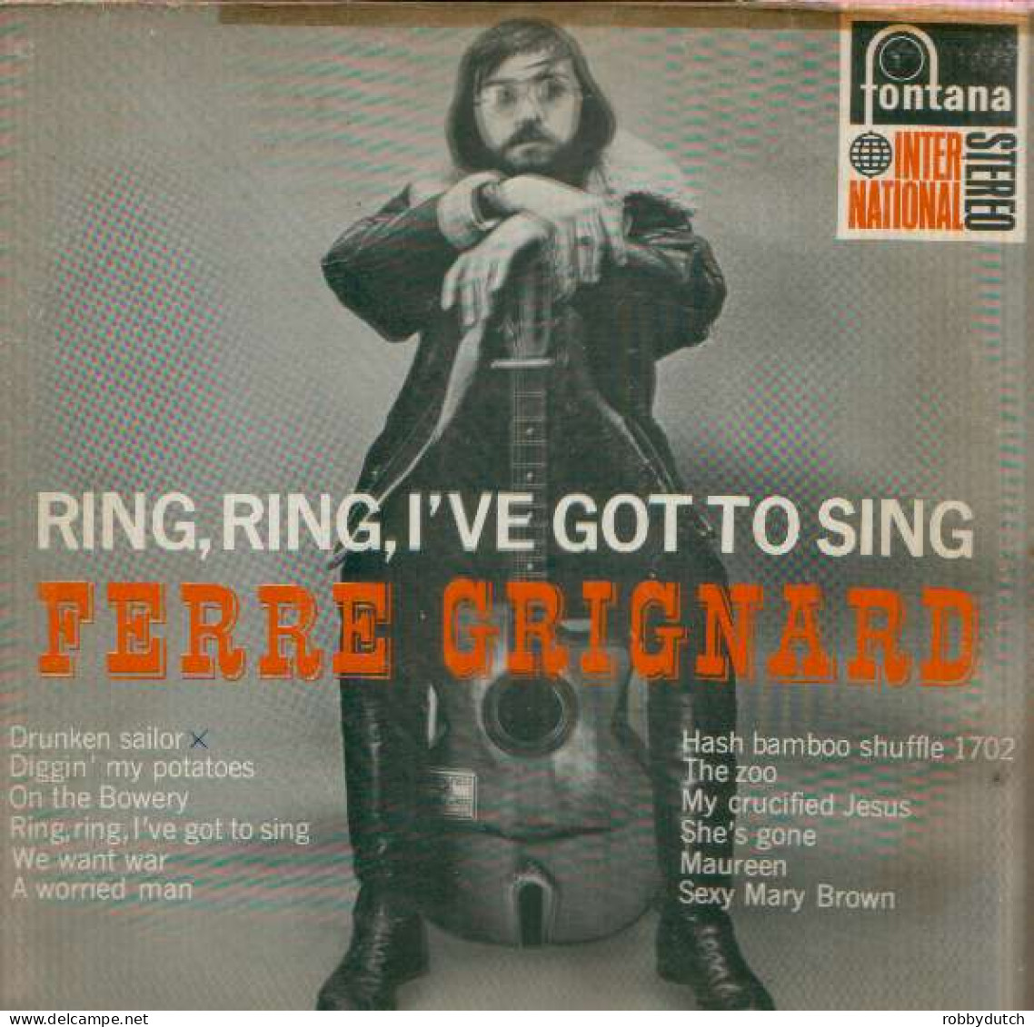 * LP * FERRE GRIGNARD - RING, RING, I'VE GOT TOING (Holland 1969) - Soul - R&B