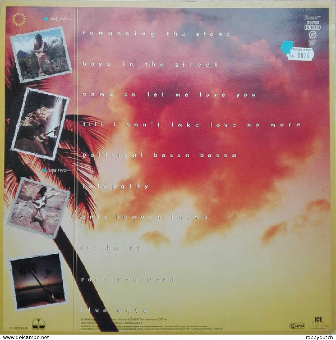 * LP * EDDY GRANT - GOING FOR BROKE (Europe 1984) - Reggae