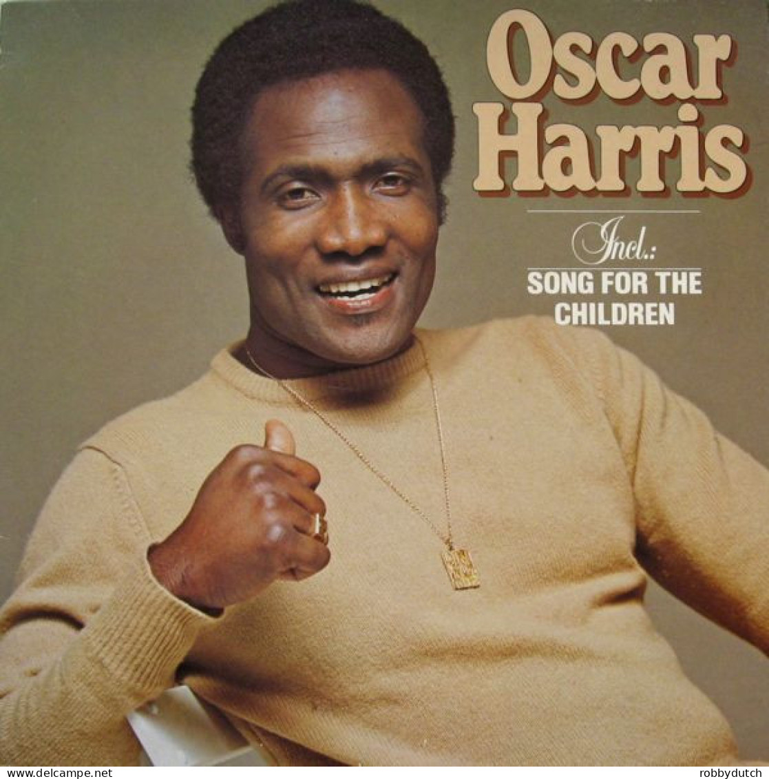 * LP *  OSCAR HARRIS - SAME (incl. Song For The Children) (Holland 1980) - Soul - R&B