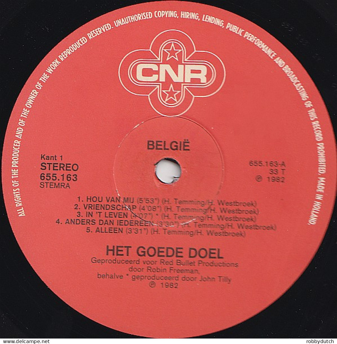 * LP *  HET GOEDE DOEL - BELGIË (Holland 1982 EX-) - Sonstige - Niederländische Musik