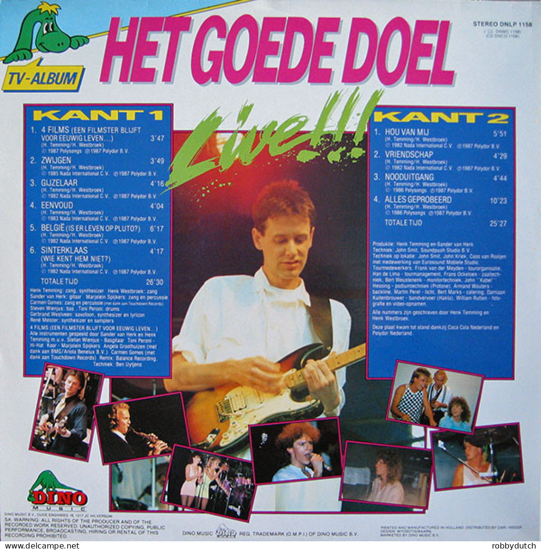 * LP *  HET GOEDE DOEL - LIVE!!! (Holland 1987 EX!!) - Autres - Musique Néerlandaise