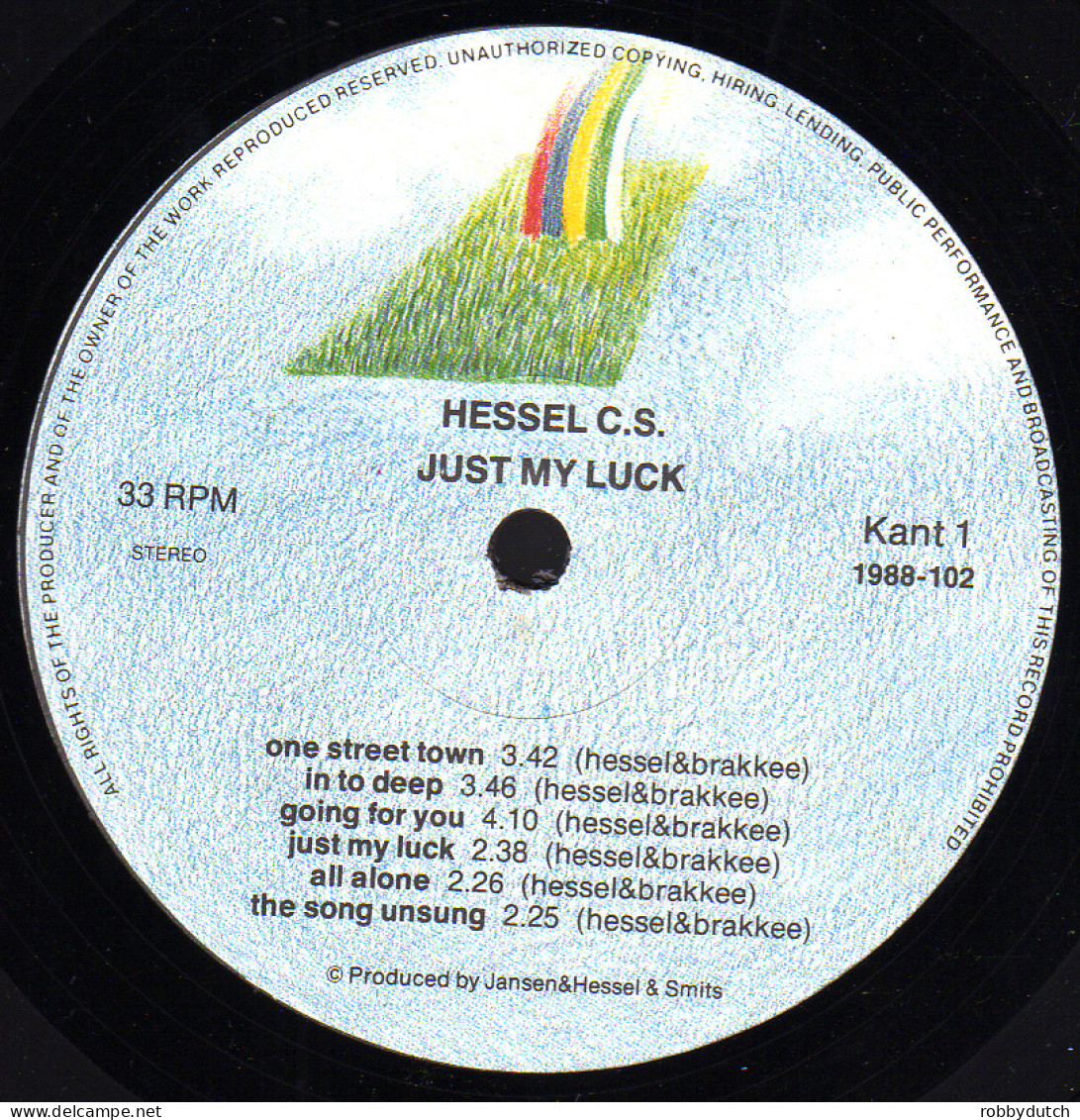 * LP *  HESSEL - JUST MY LUCK (Holland 1988) - Disco & Pop