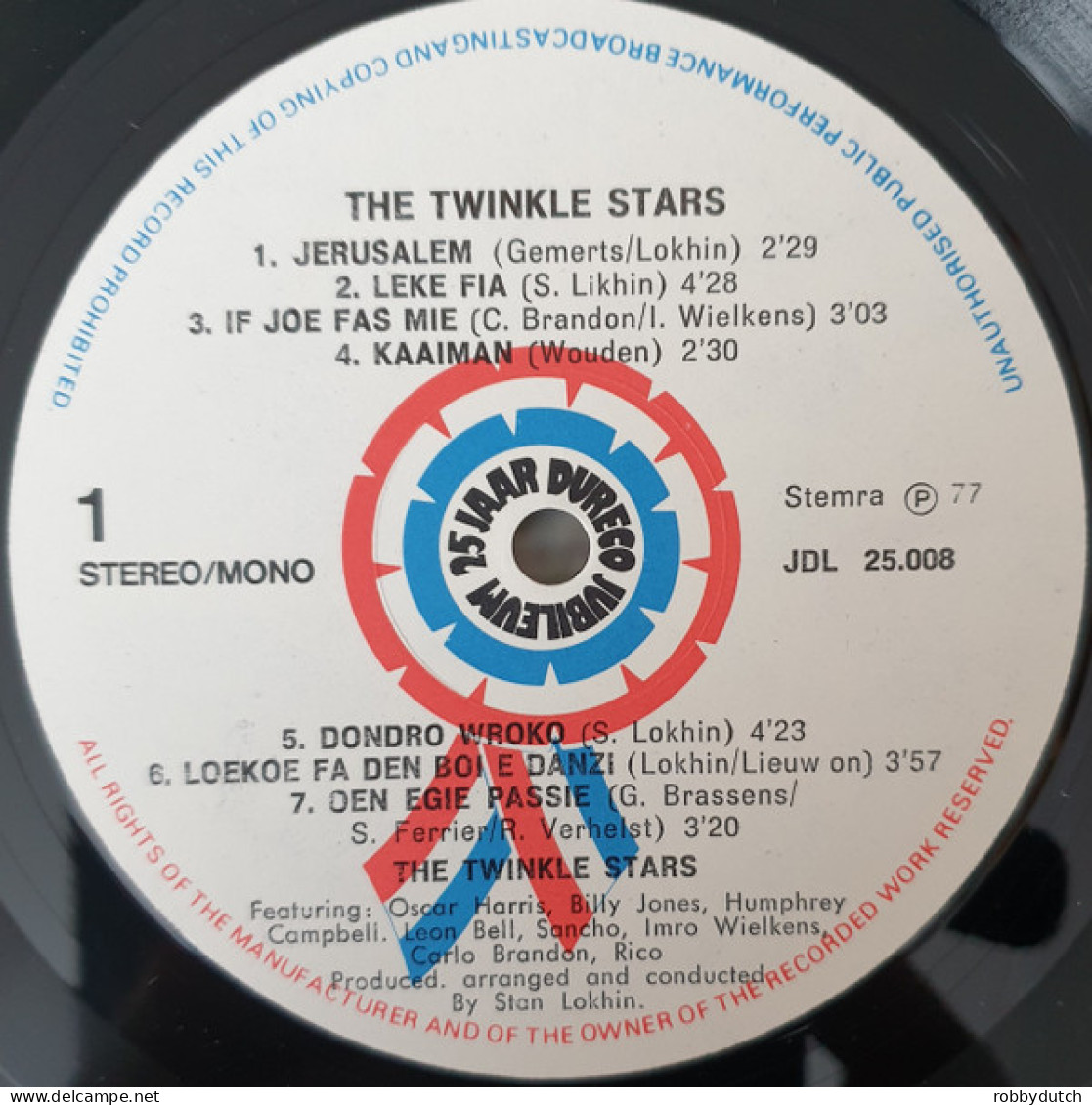 * LP *  (OSCAR HARRIS And) THE TWINKLE STARS - THE BEST OF THE TWINKLE STARS (Holland 1977) - Soul - R&B