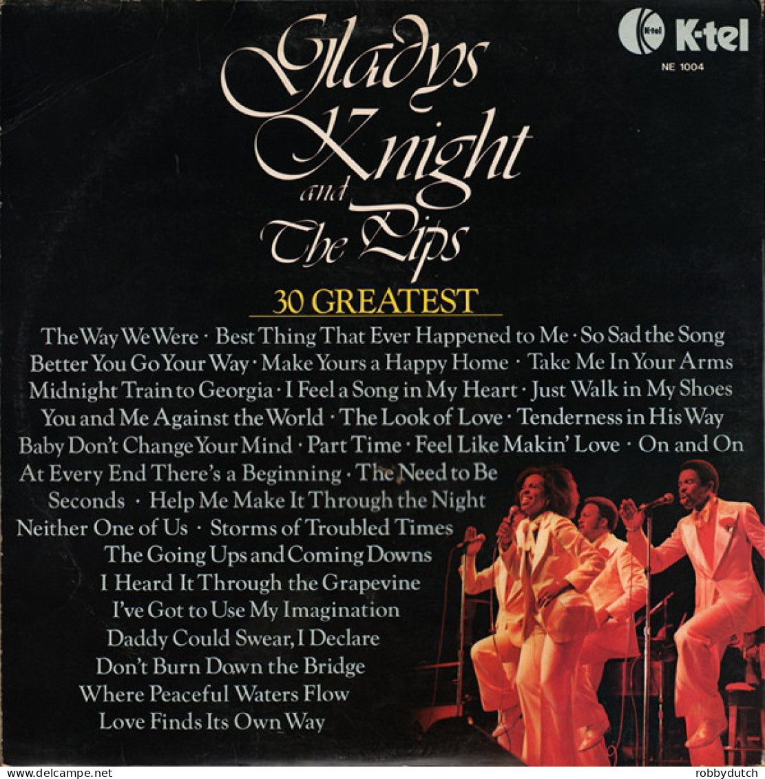 * 2LP *  GLADYS KNIGHT & THE PIPS - 30 GREATEST (England 1977) - Soul - R&B